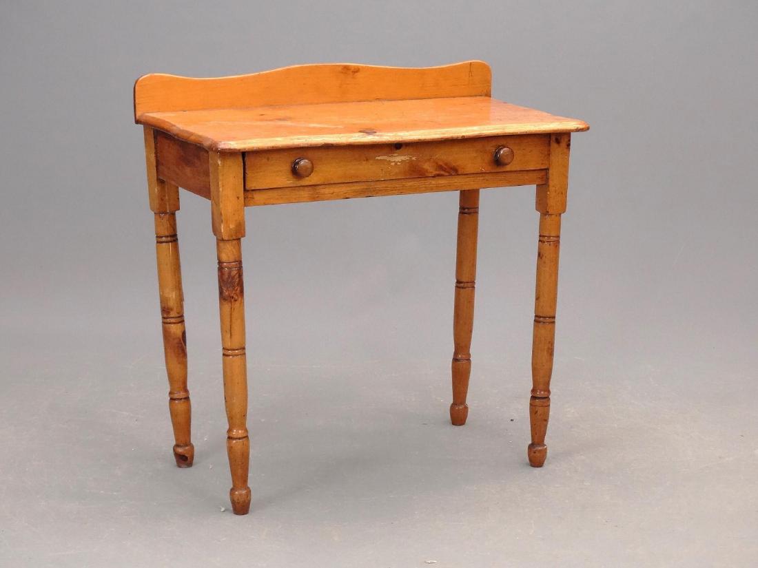 19th c. Single Drawer Stand (1 of 3)