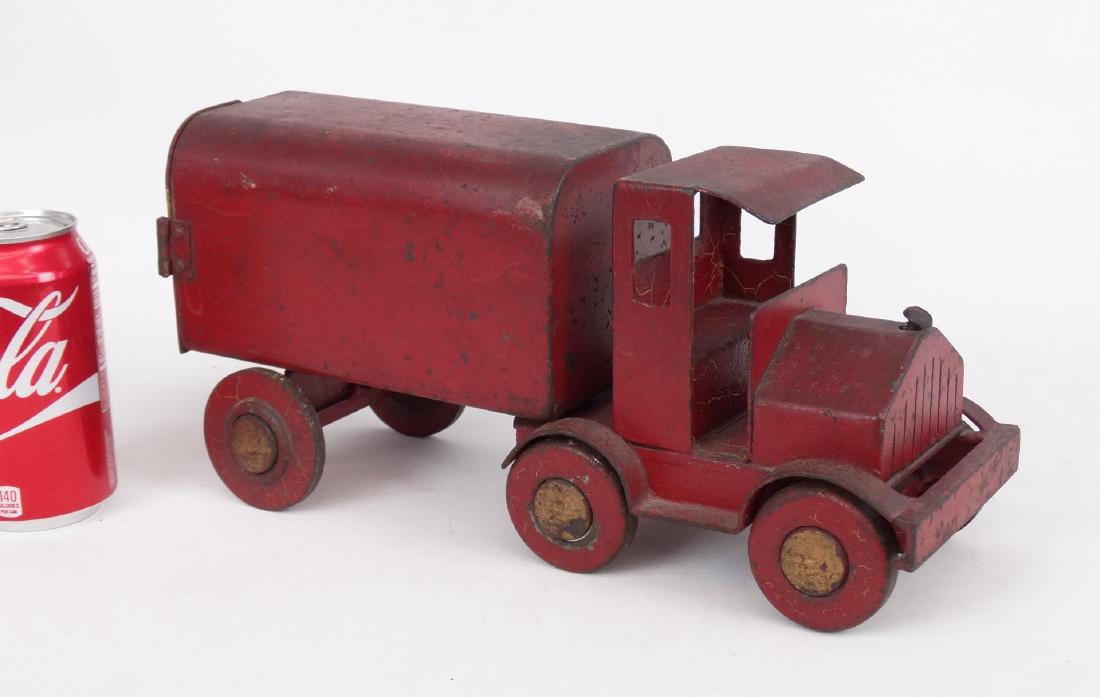 Early Pressed Steel Toy Truck (1 of 7)