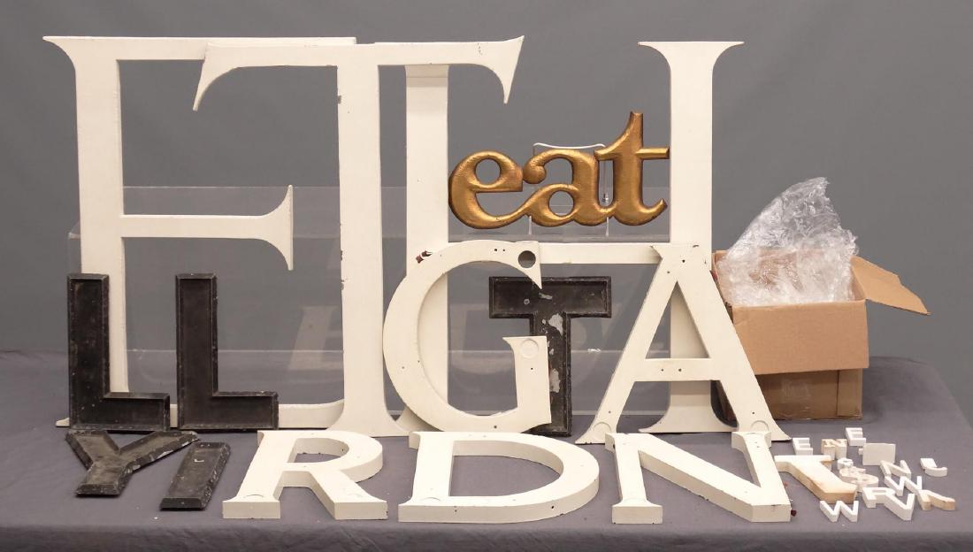 Collection Of Vintage Sign Letters (1 of 6)