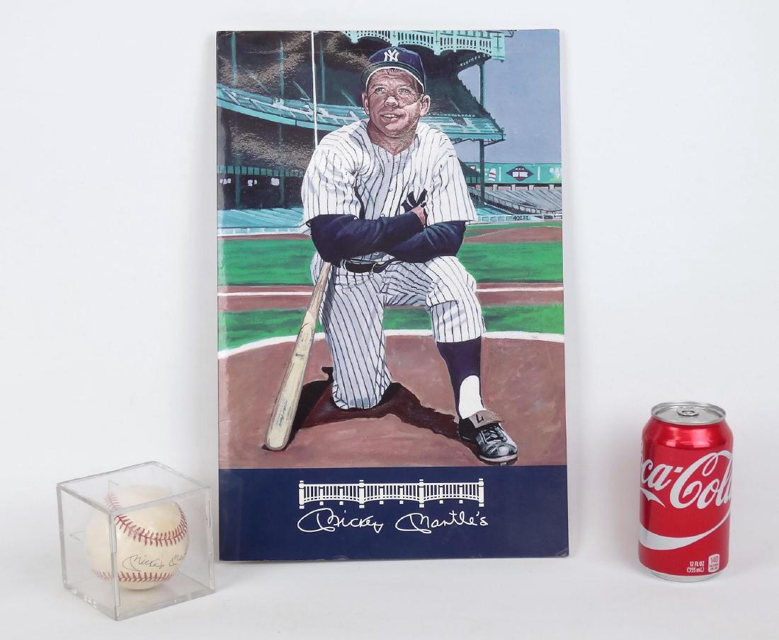 Mickey Mantle Autographed Baseball (1 of 6)