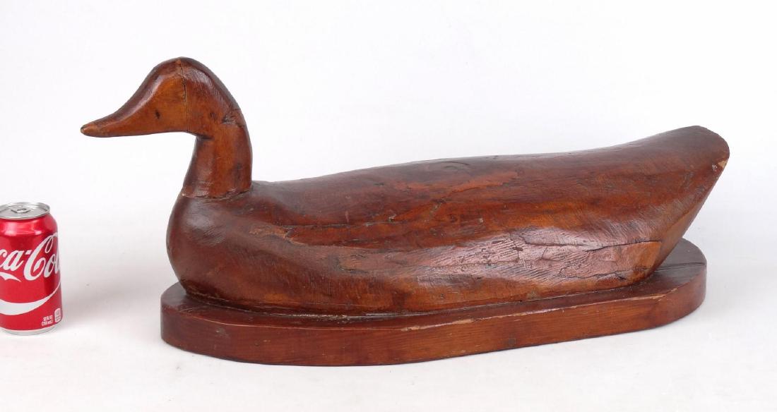 Primitive Goose Carving (1 of 6)