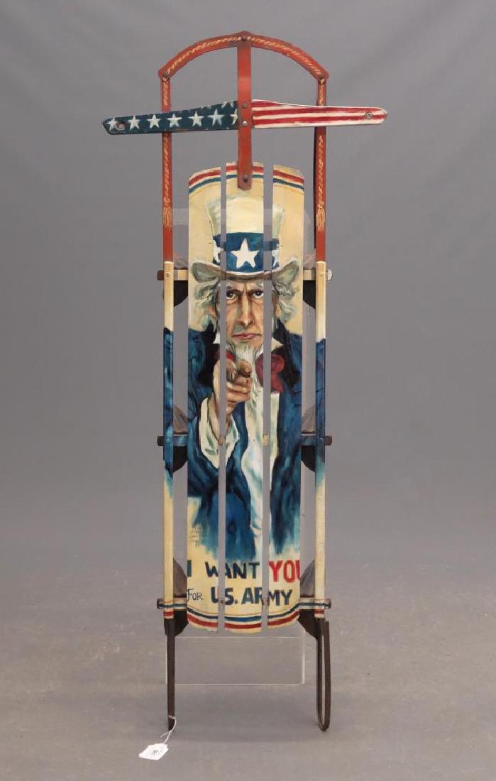 Sandra Griffey Painted Runner Sled (1 of 6)