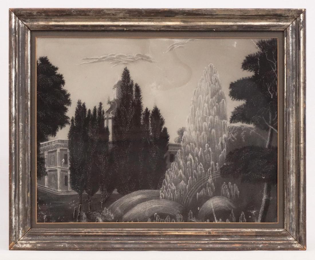 19th c. Sandpaper Drawing (1 of 2)