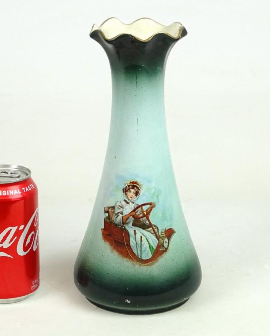 Vase With Automobile Decoration (1 of 6)