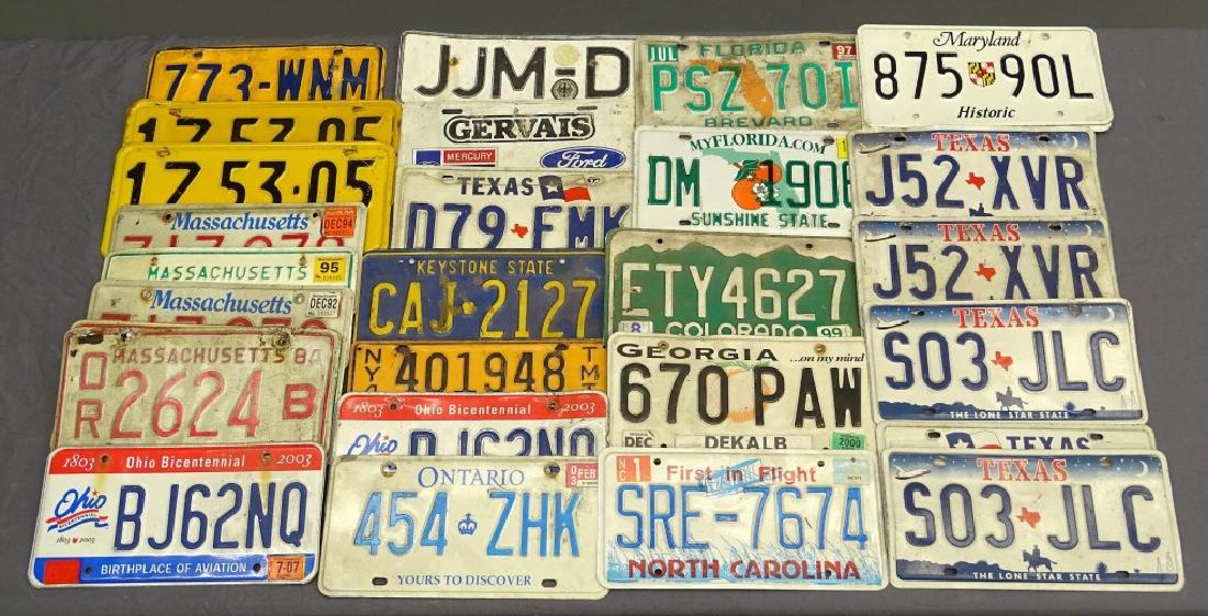1931-1995 Miscellaneous License Plate Lot (1 of 5)