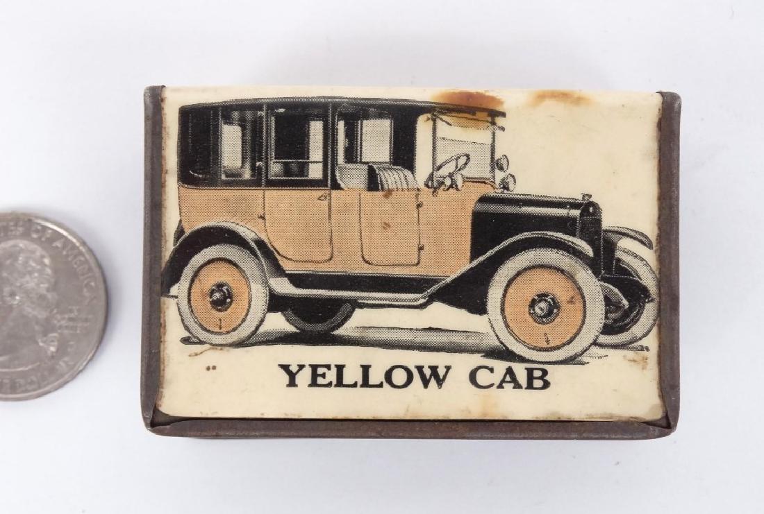 Yellow Cab Match Safe (1 of 2)