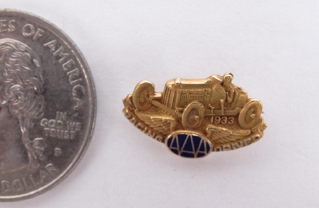 1933 AAA Race Car Driver Pin (1 of 2)