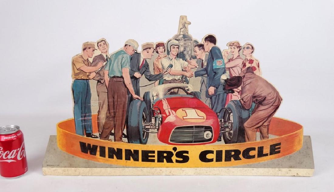 Cardboard Winners Circle Counter Top Display (1 of 5)