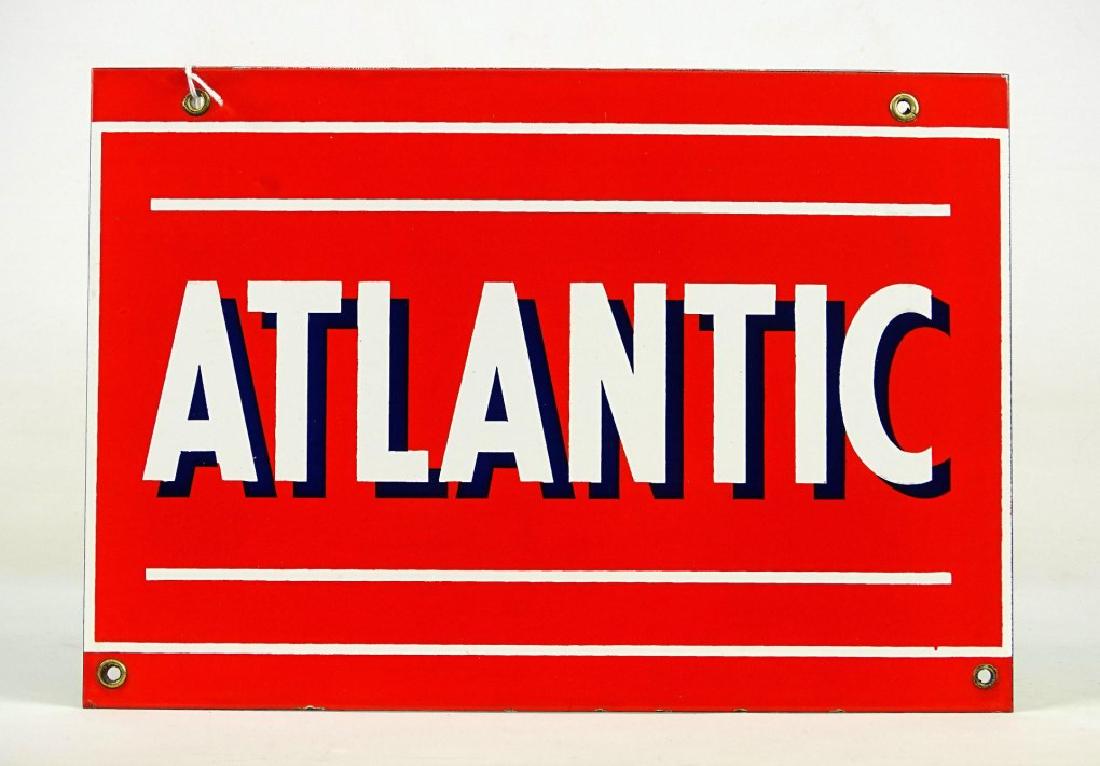 Atlantic Porcelain Sign (1 of 3)