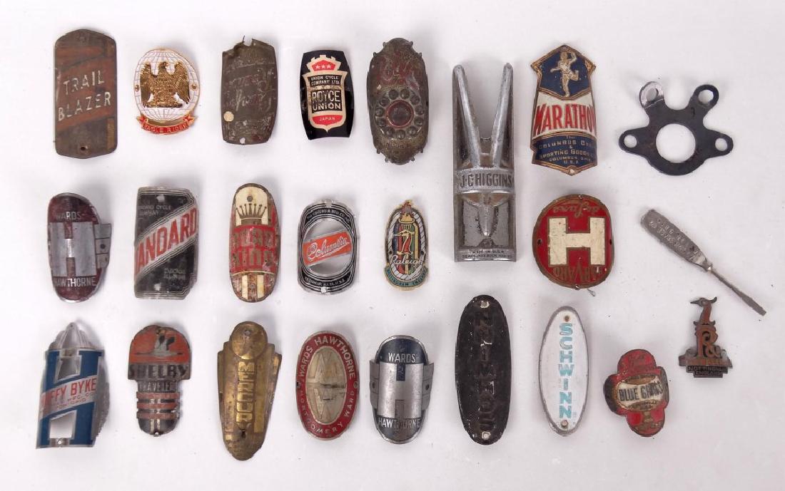Bicycle Head Badges & Misc. Lot (1 of 7)