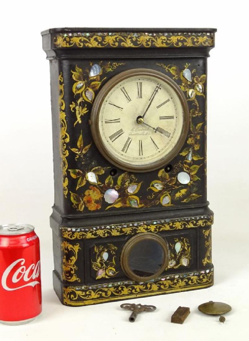 Victorian Cast Iron Clock (1 of 6)
