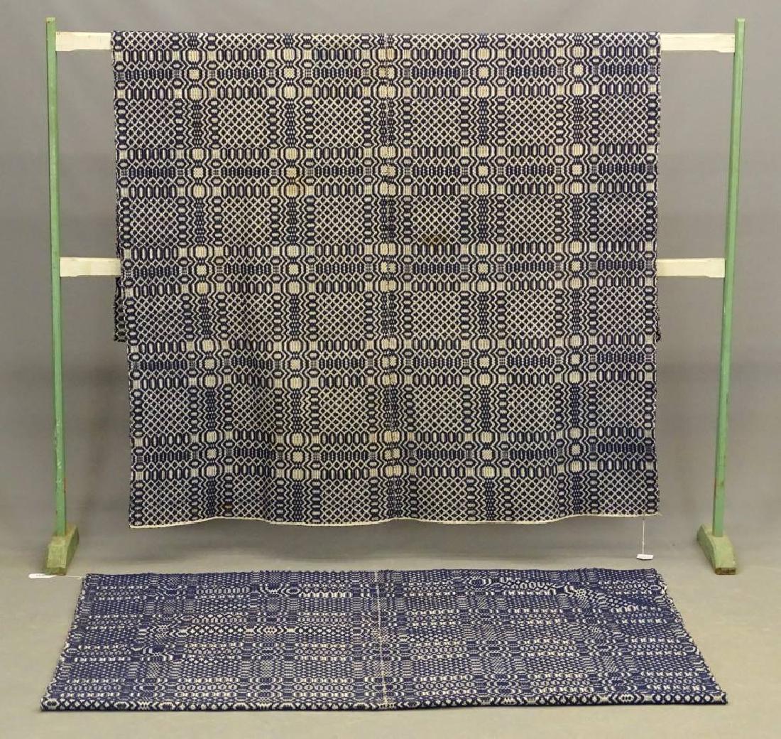Pair 19th c. Coverlets (1 of 4)