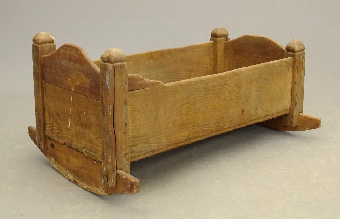 19th c. Primitive Cradle (1 of 3)
