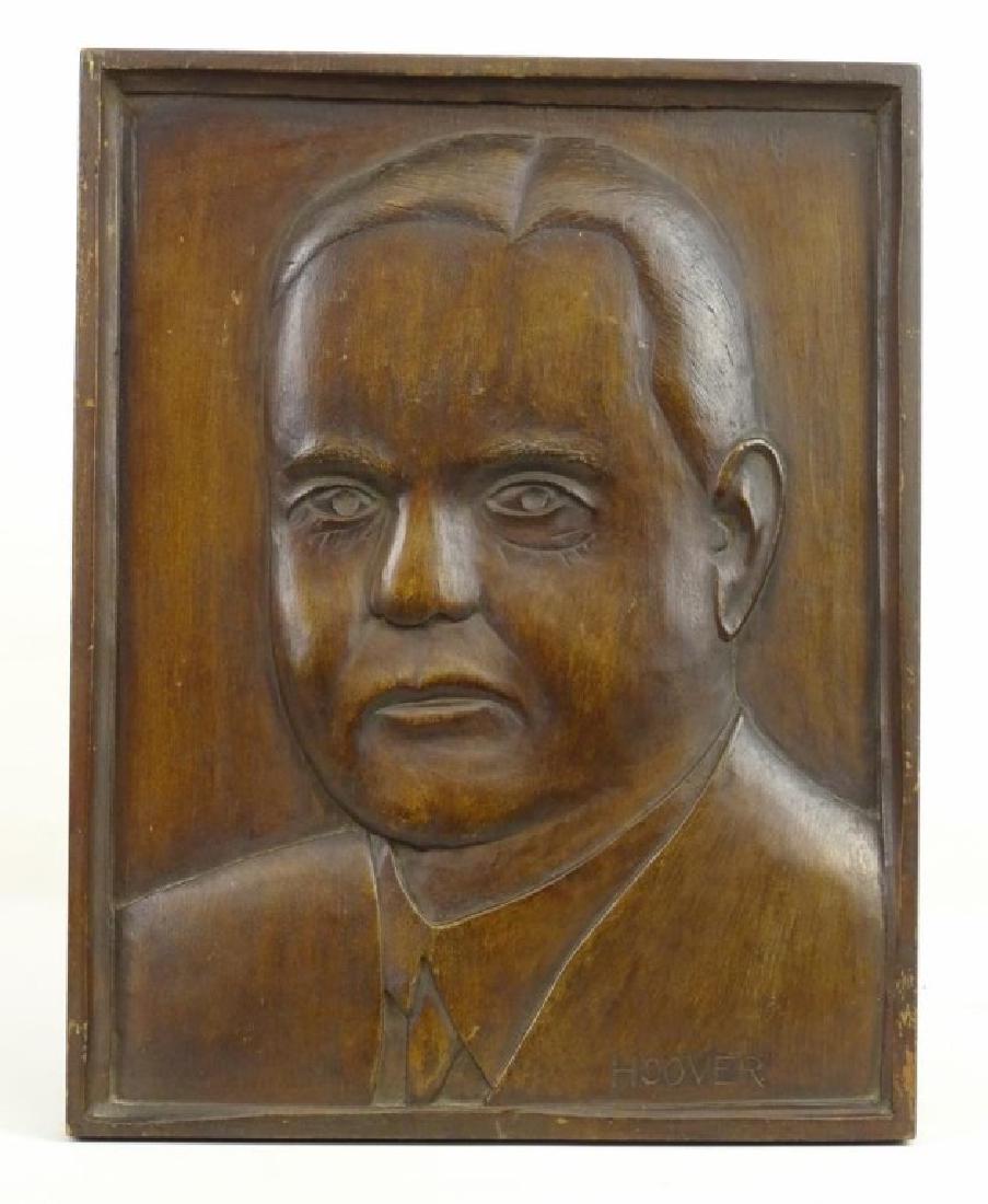 Wooden Plaque Of Hoover (1 of 4)