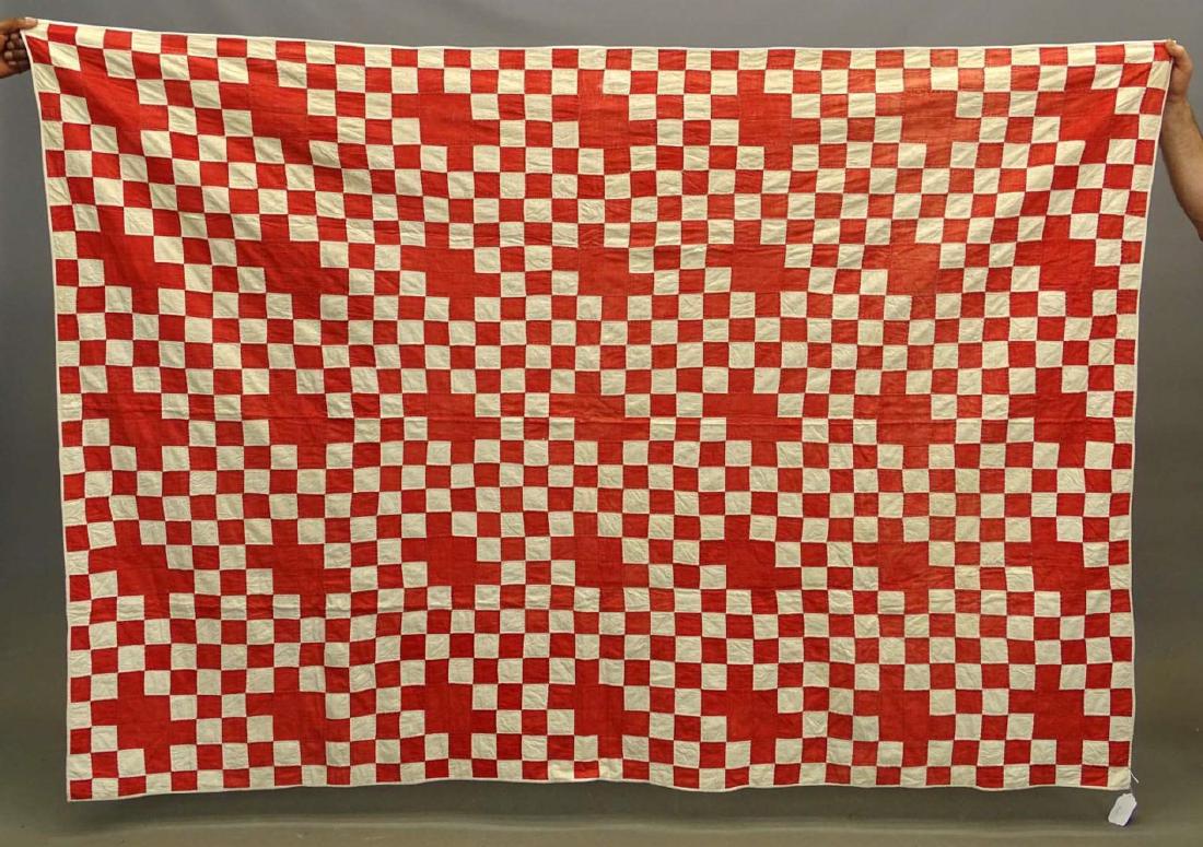 C. 1900 Red And White Quilt (1 of 3)