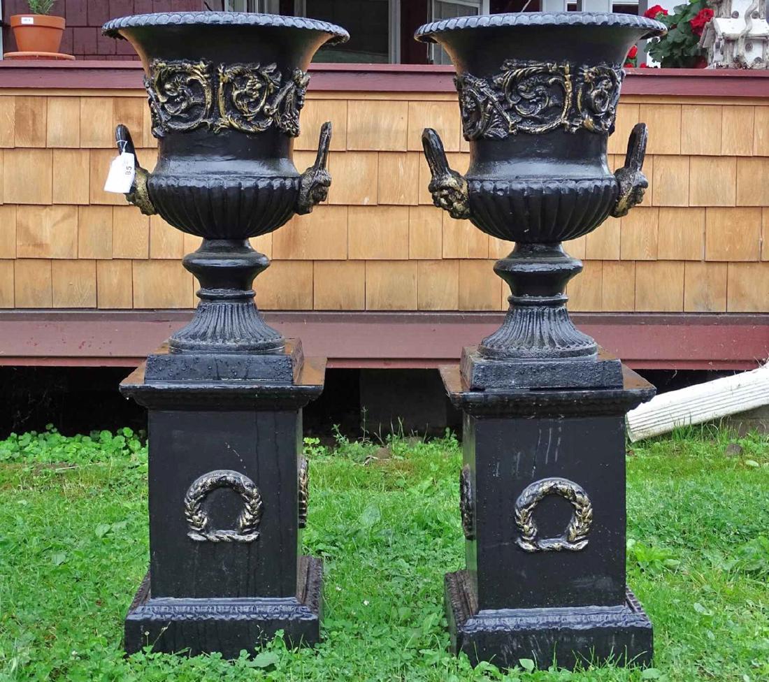 Cast Iron Urns (1 of 9)