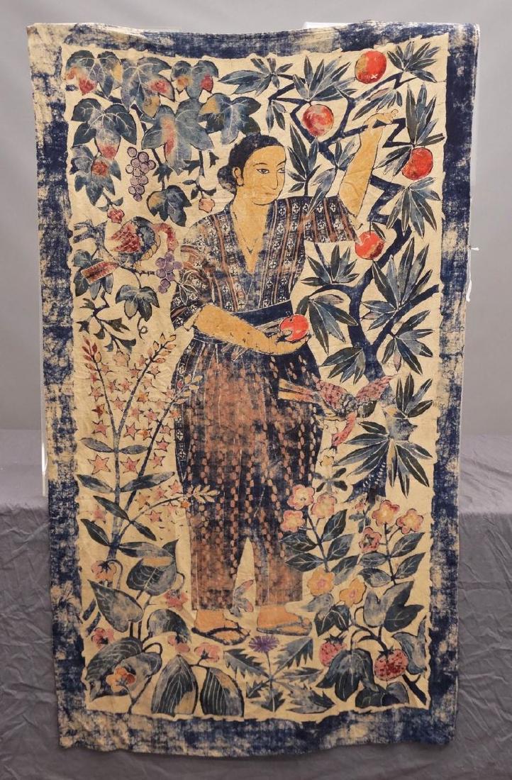 Early Asian Painted Textile (1 of 5)
