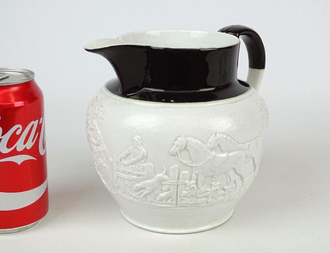 19th c. Parianware Pitcher (1 of 6)