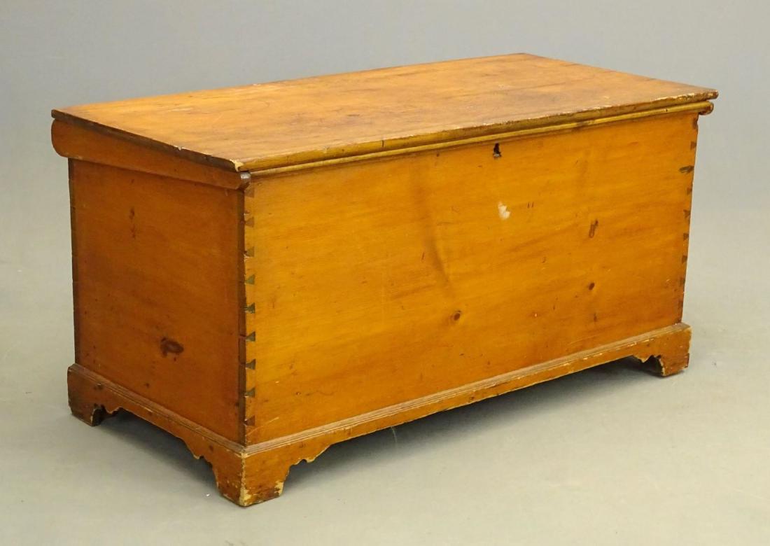 19th c. Pine  Blanket Box (1 of 5)