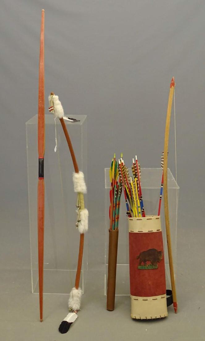 Native American Quivers & Bows (1 of 6)