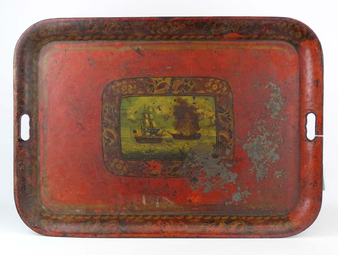 19th c. Tole Tray (1 of 5)
