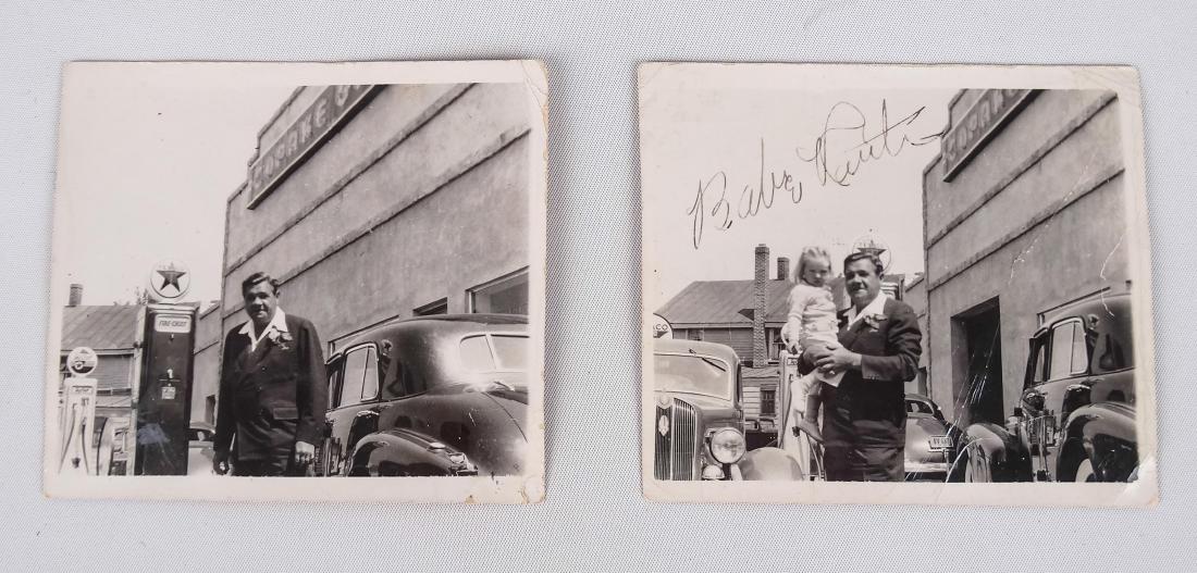 Original Babe Ruth Autographed Photograph (1 of 6)
