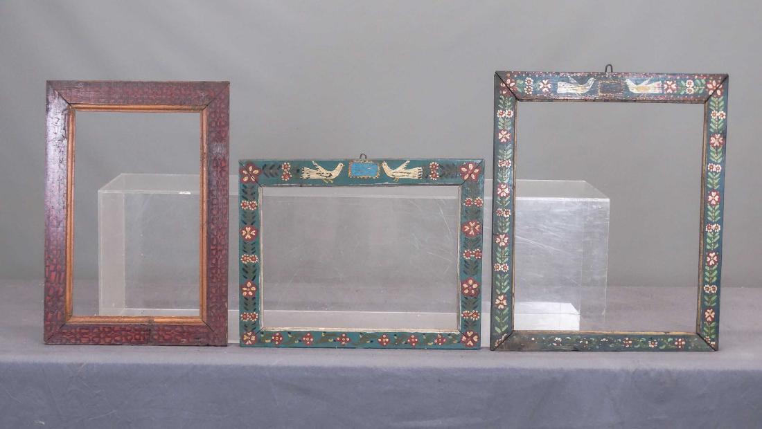 19th c. Folk Art Frames (1 of 8)