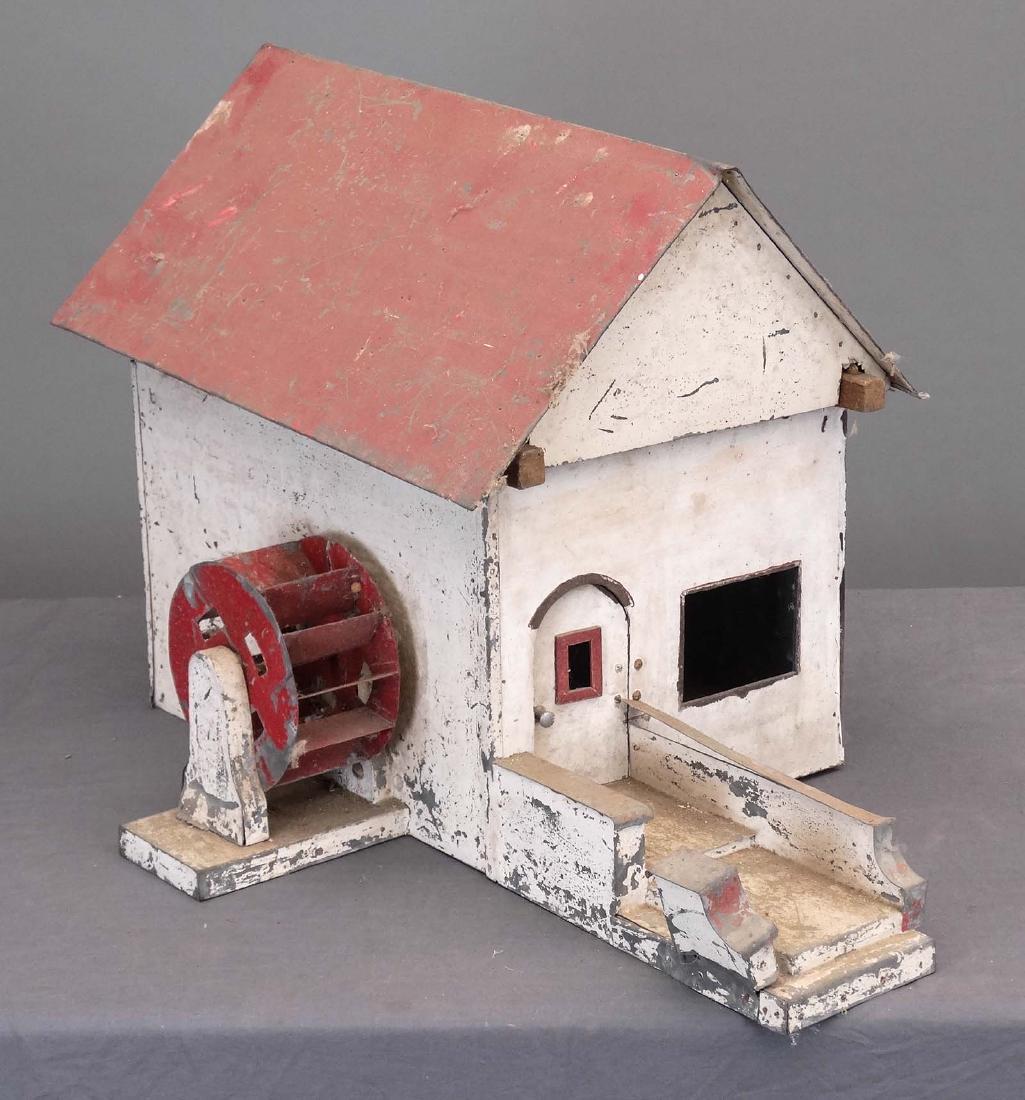 Squirrel House: C. 1900's squirrel house. 28" x 15" x 18".
