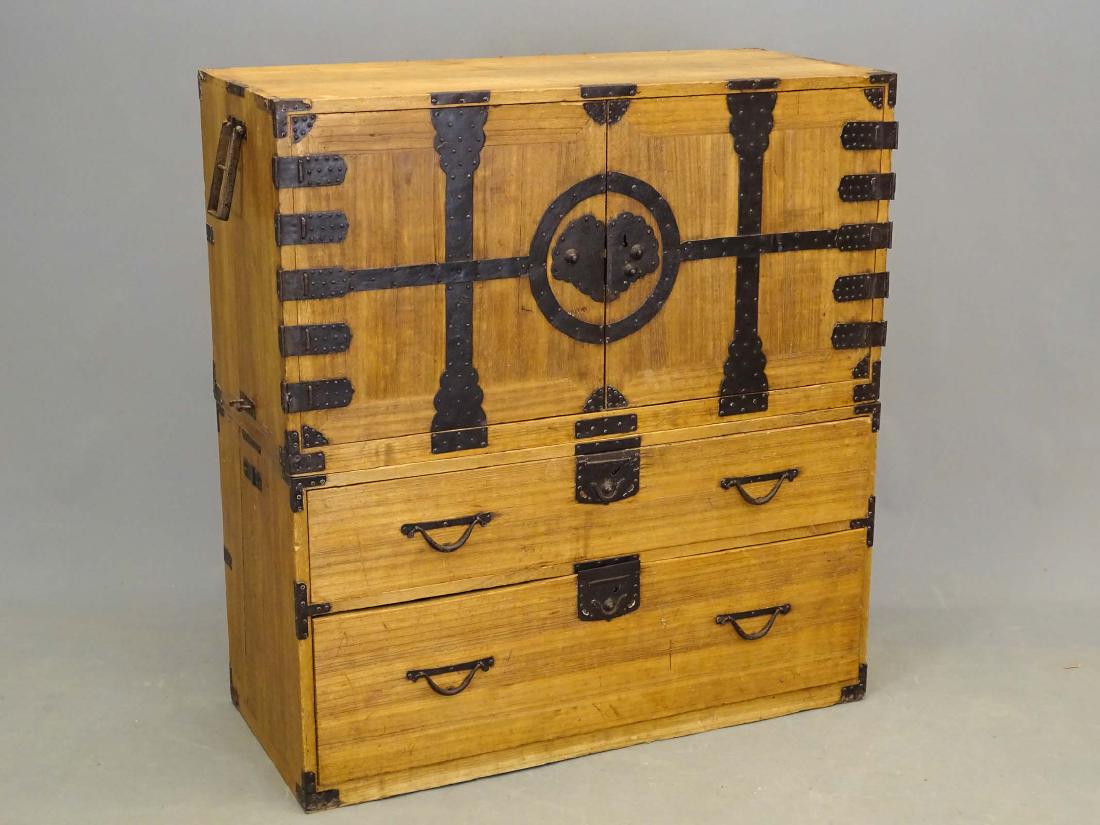 Tansu Chest On Cabinet (1 of 4)