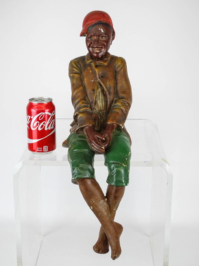 Early Plaster Black Americana Figure (1 of 8)