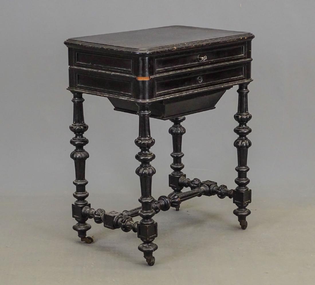 19th c. Victorian Sewing Table (1 of 8)