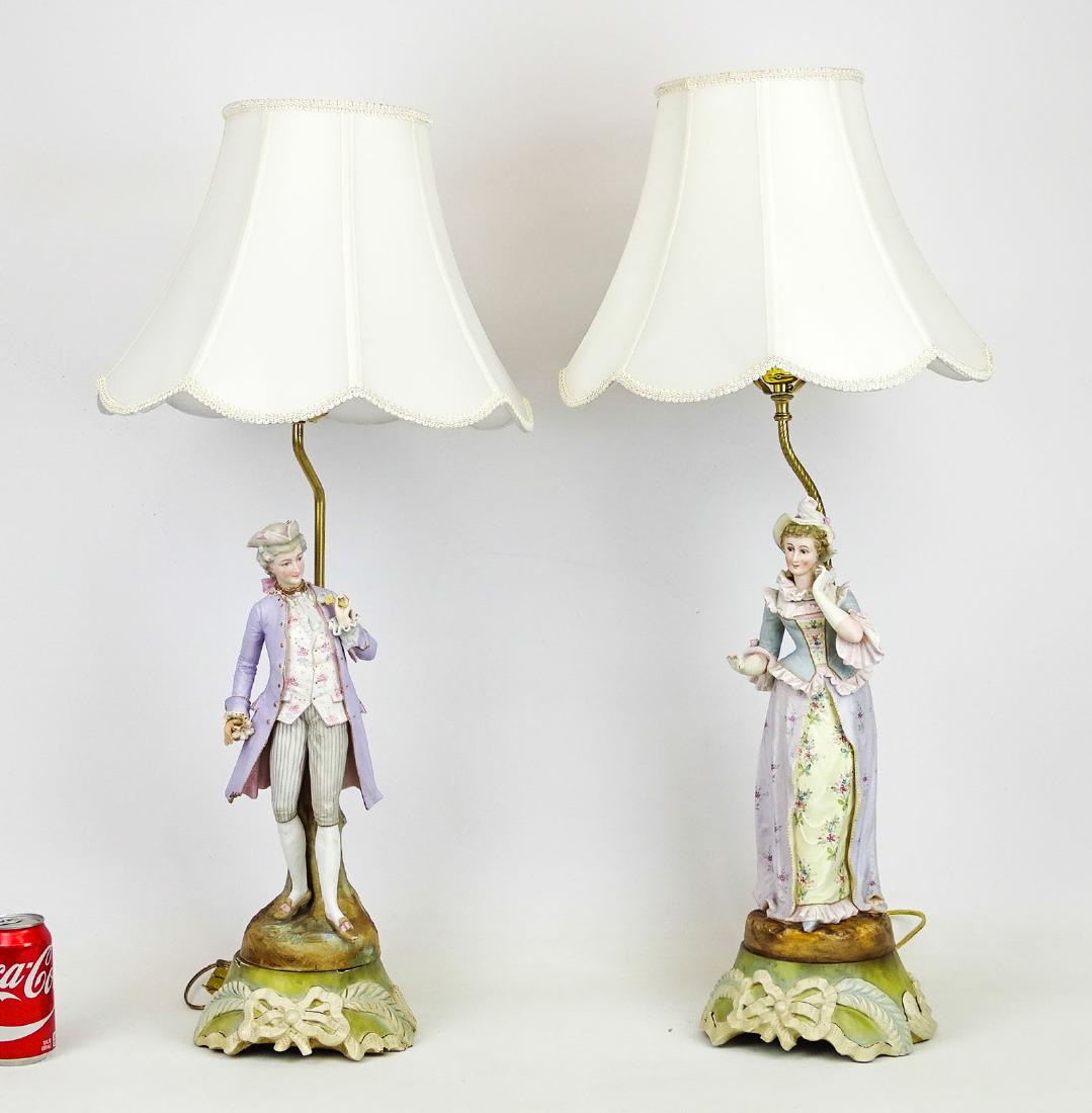 Pair Figural Lamps (1 of 8)