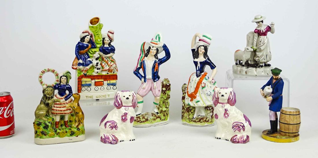 Staffordshire & Misc. Lot (1 of 5)