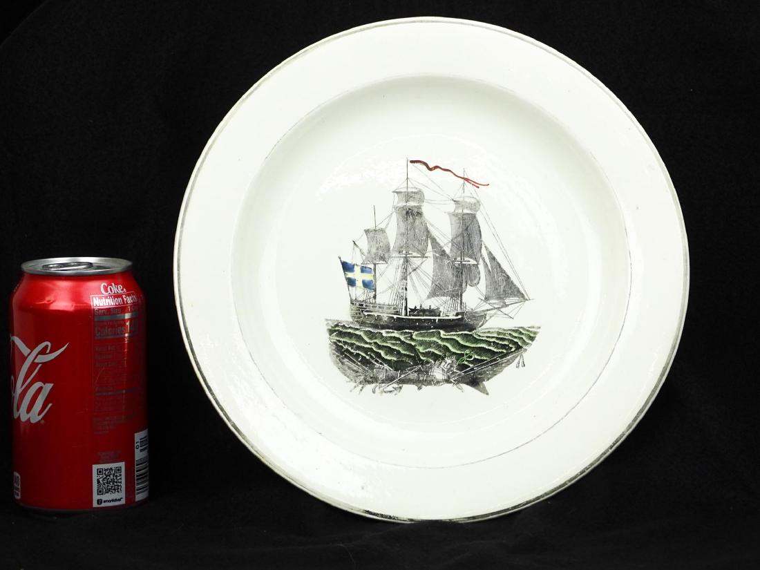 Early Cream Ware Plate (1 of 3)