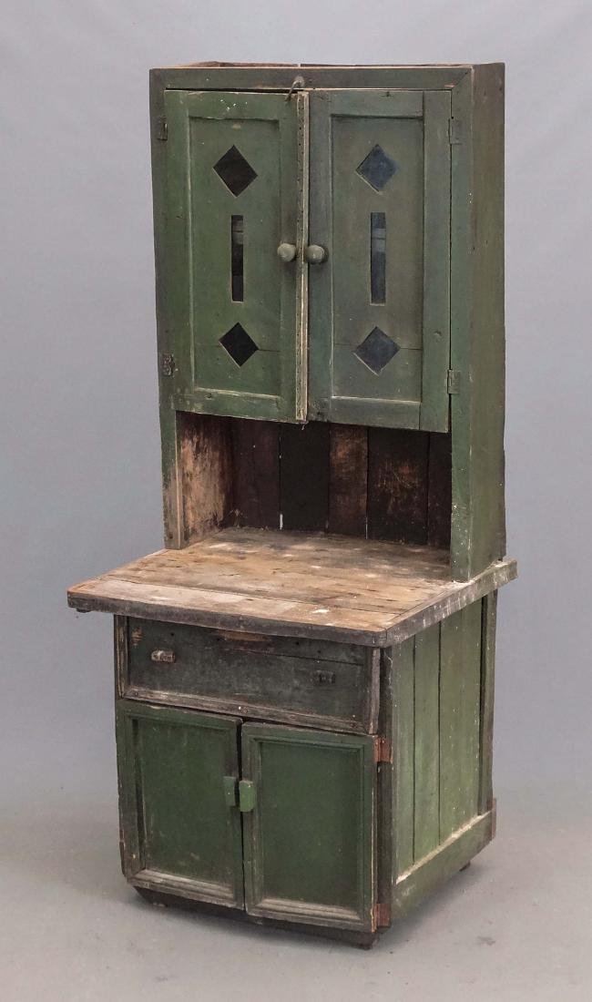 19th c. Continental Cupboard (1 of 3)