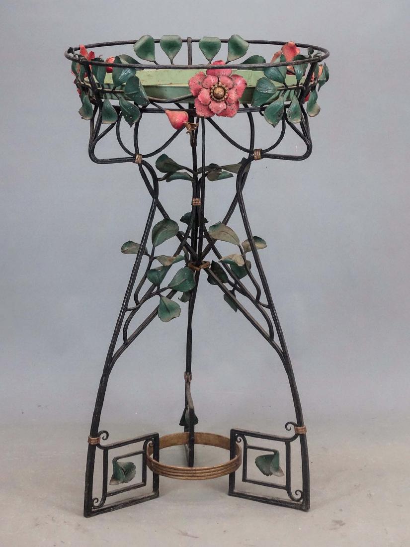 Art Deco Style Plant Stand (1 of 2)