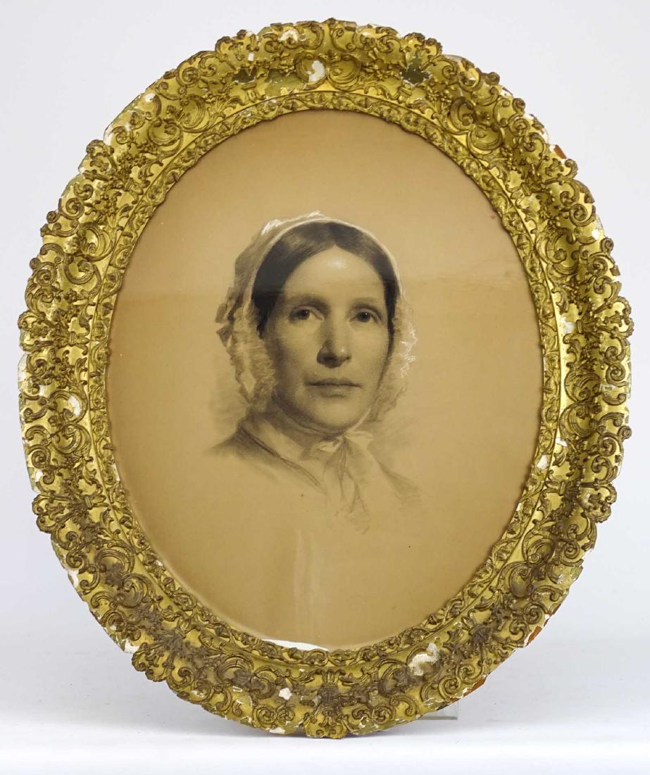 American School, Drawing Of A Woman (1 of 5)