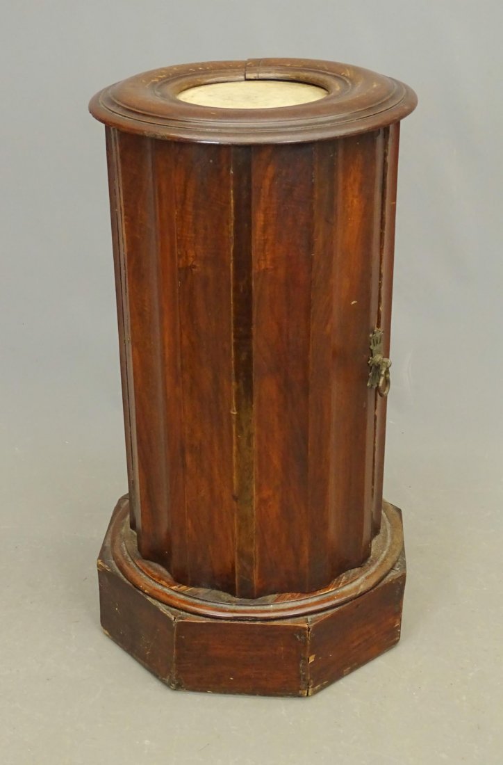19th c. Pedestal Cabinet (1 of 8)