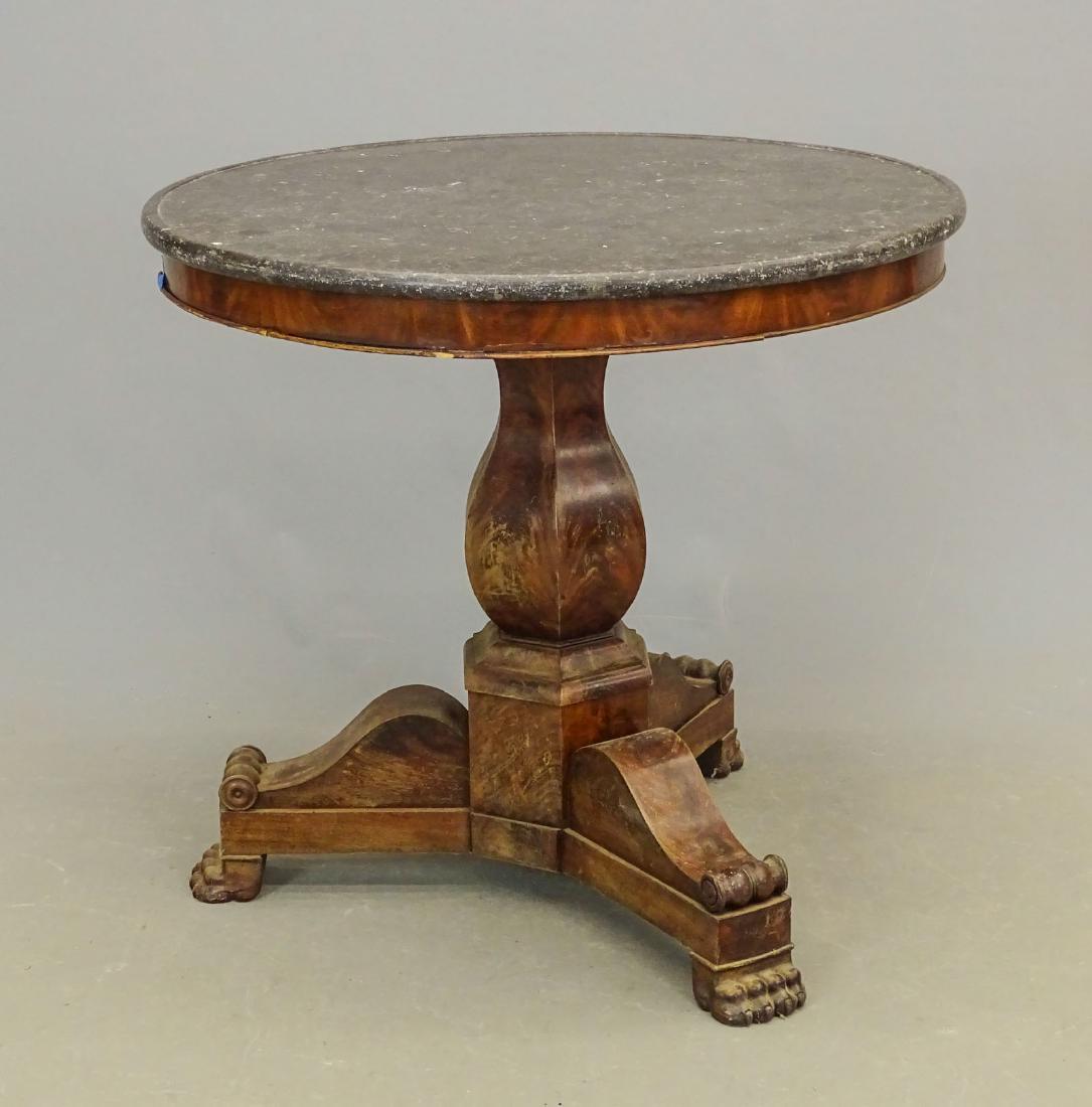 19th c. Classical Center Table (1 of 6)