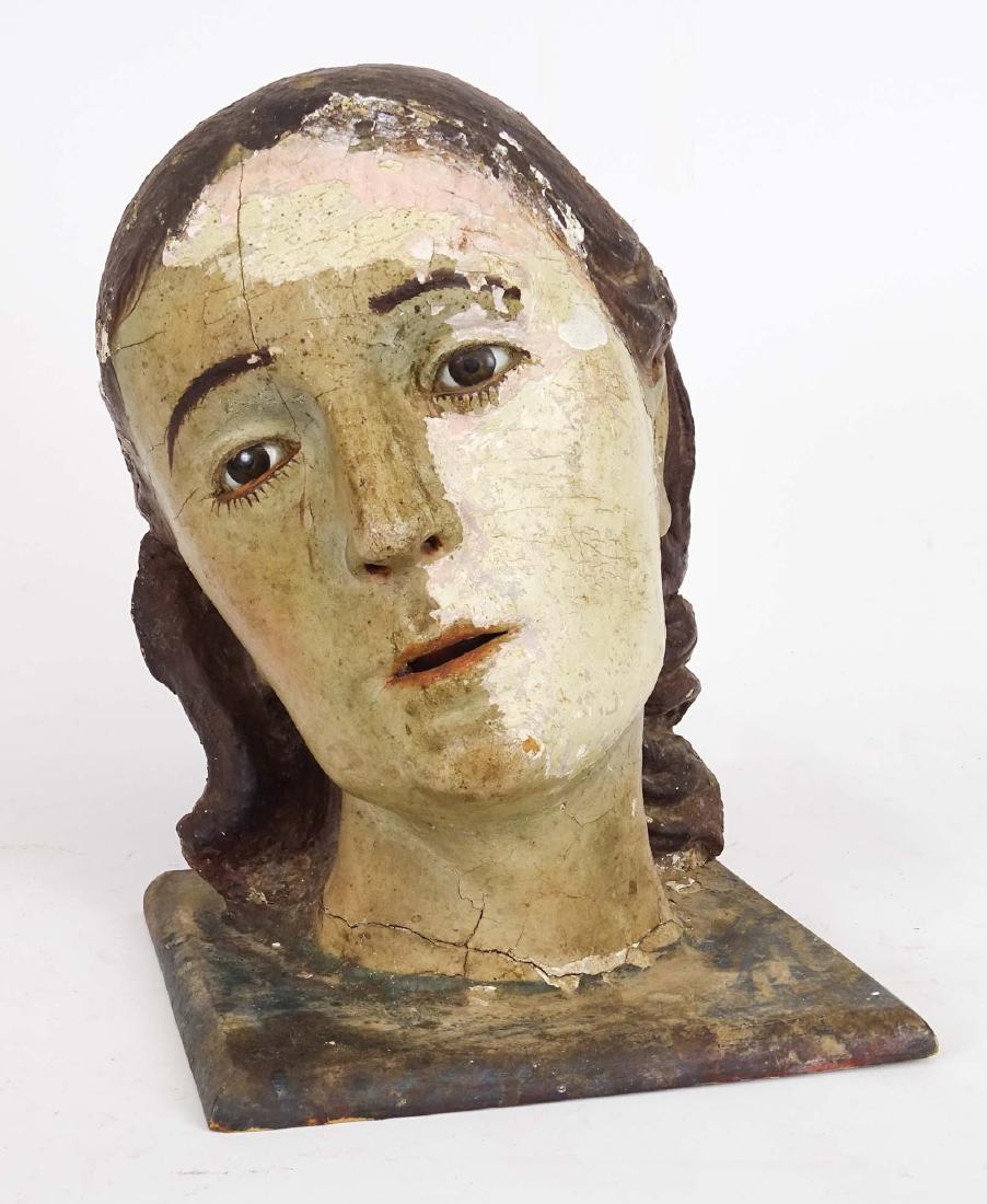 Early Continental Head Of A Woman (1 of 7)