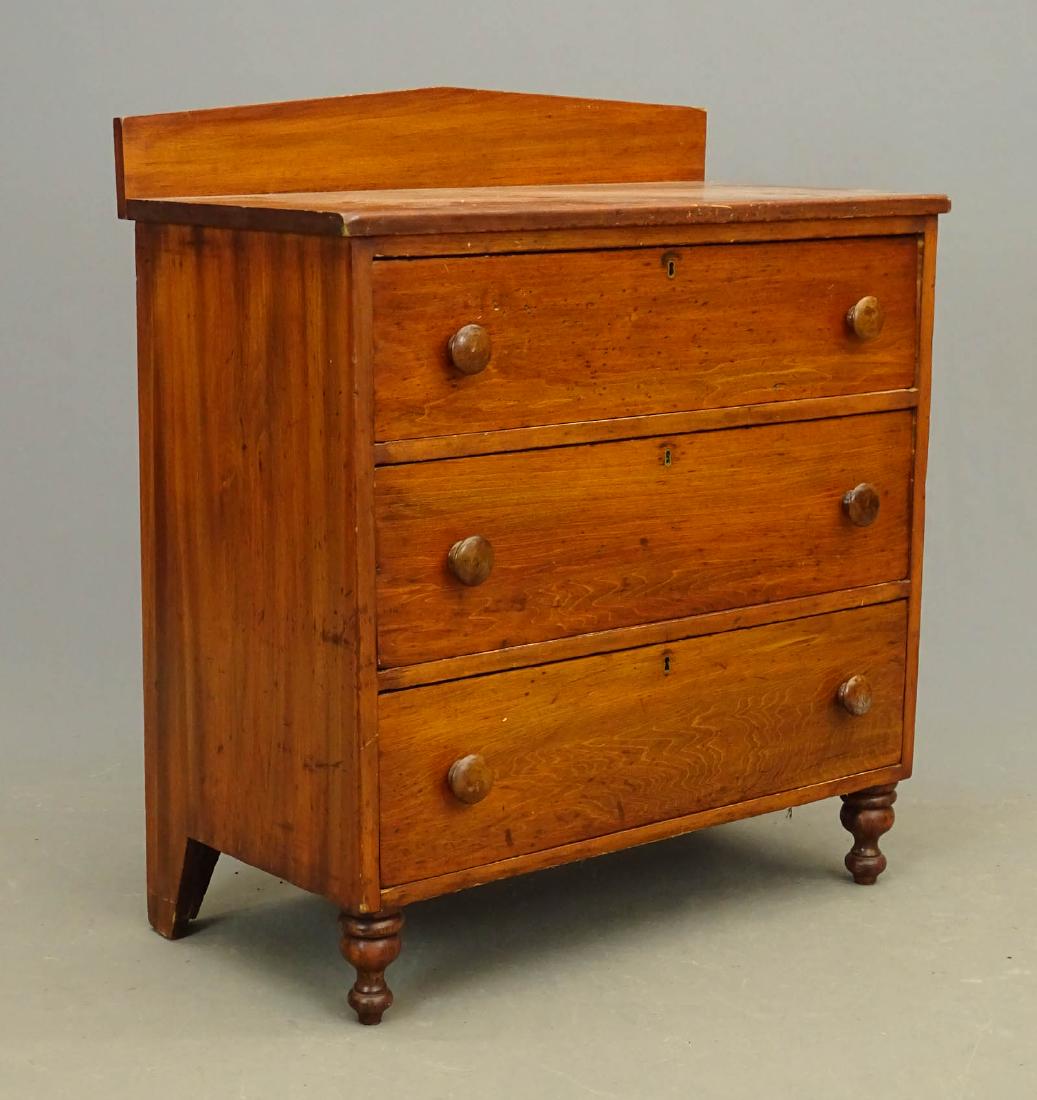 19th c. Pine Chest Of Drawers (1 of 4)