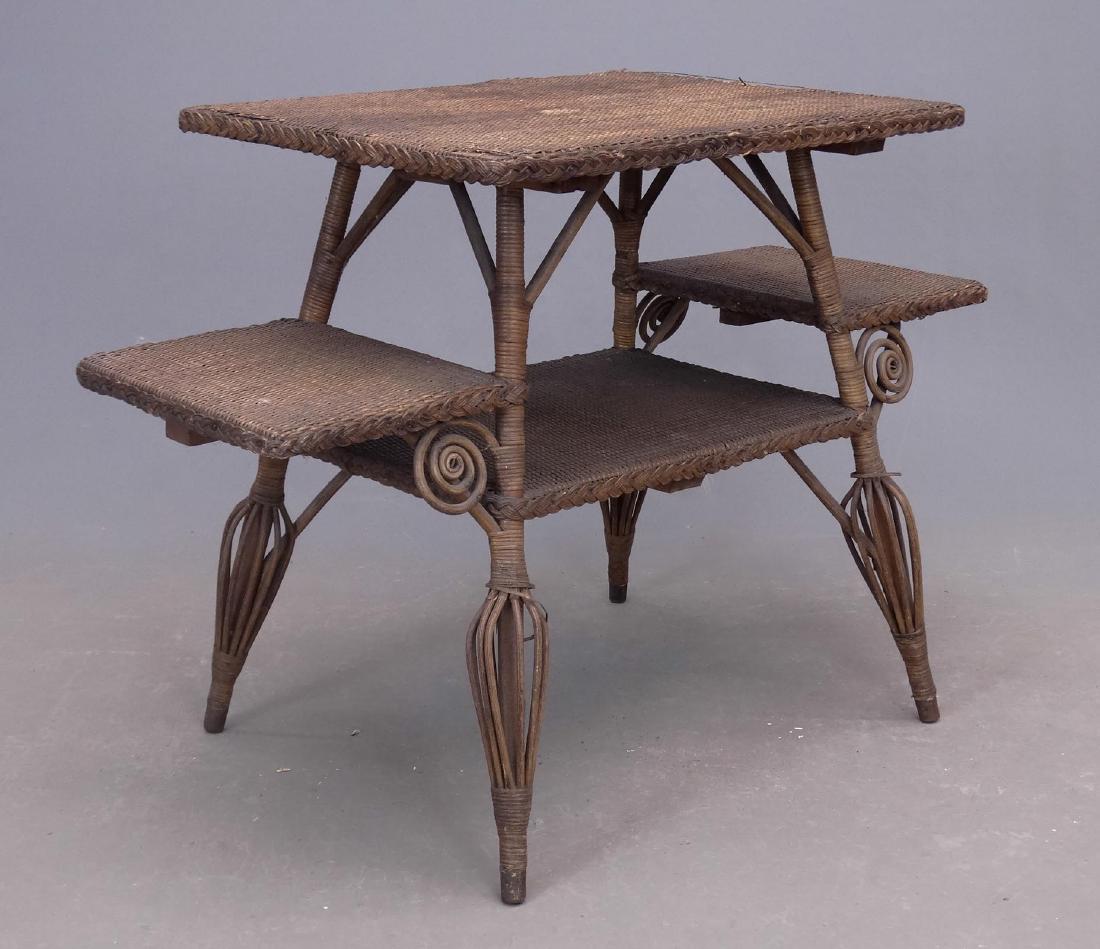 Vintage Wicker Table (1 of 7)