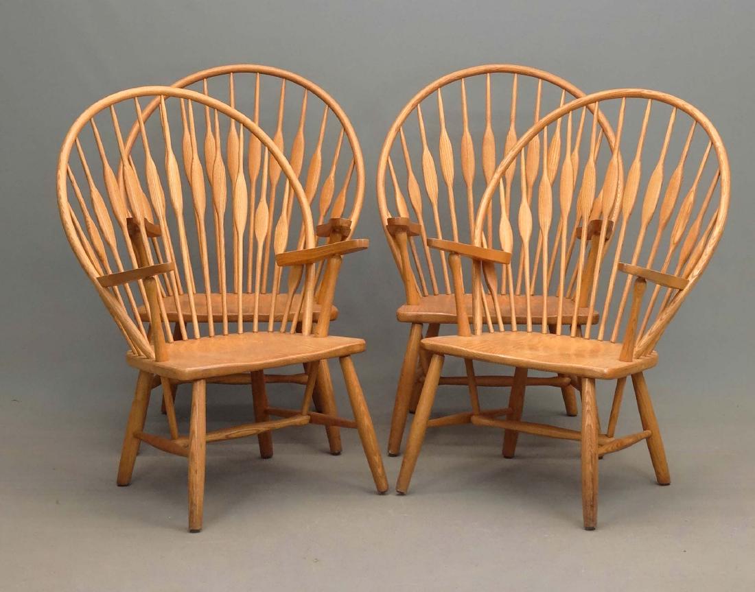 Set Of (4) Windsor Chairs (1 of 6)
