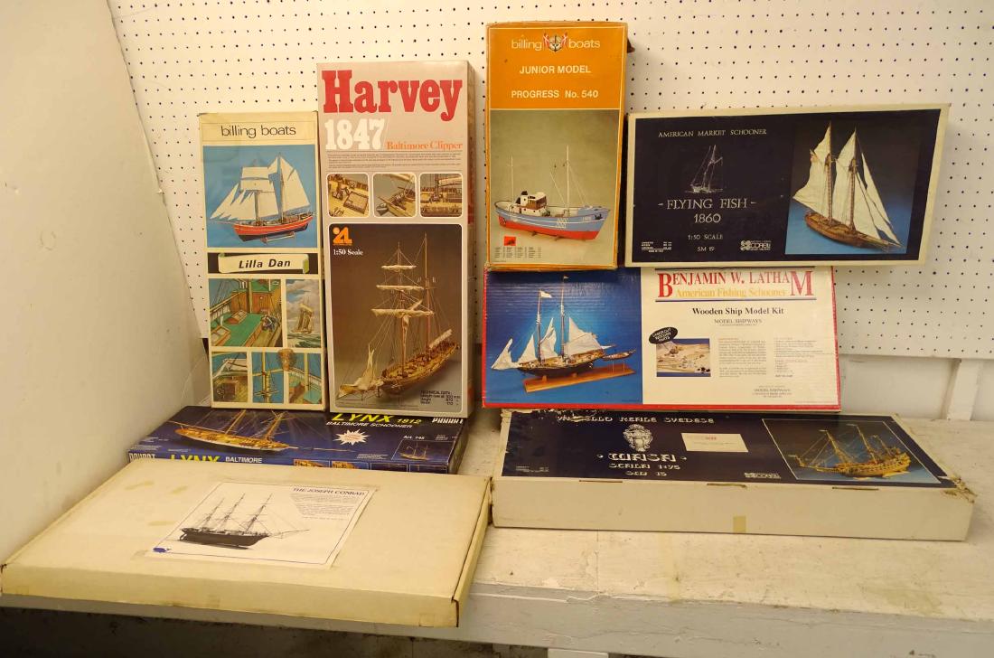 Collection Of Model Kits (1 of 9)