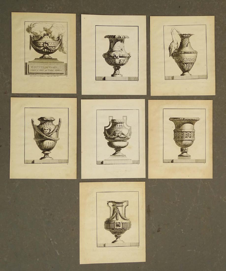 Neoclassical Vase Engravings By Percenet (1 of 5)
