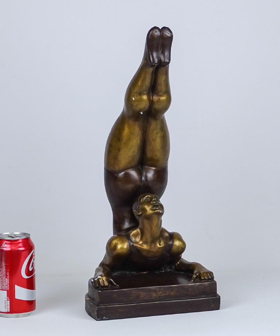 G. Lachaise (Gaston), Plaster Sculpture: G. Lachaise (Gaston), plaster sculpture.17 1/4" Ht.. Imperfections.