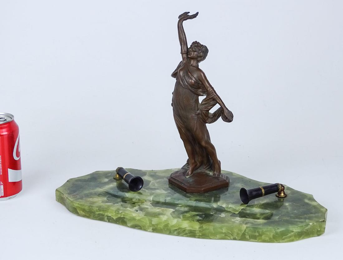 Bronze & Marble Inkwell (1 of 5)