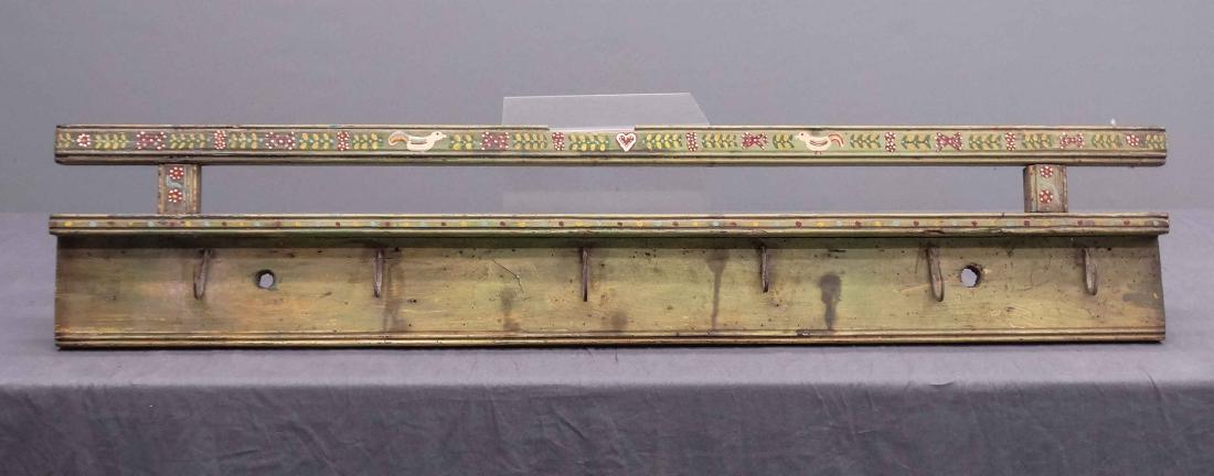 Early Painted Hook Rack (1 of 5)