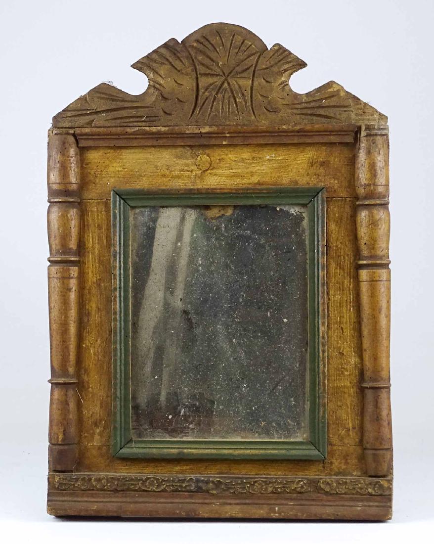 19th c. Carved Mirror (1 of 2)
