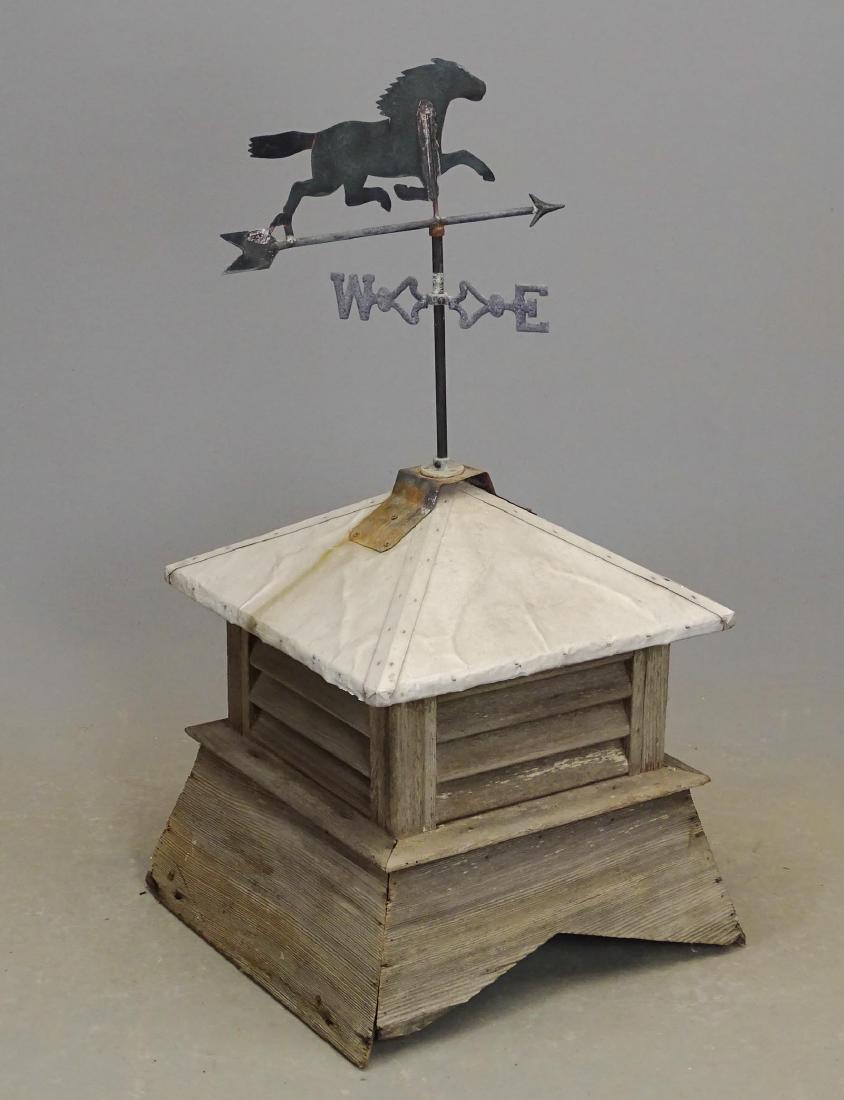 Weathervane On Cupola